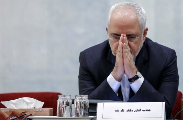 پیامک ظریف پس از استعفا