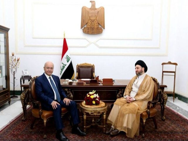 تاکید برهم صالح و عمار حکیم بر تحقق خواسته‌های تظاهرکنندگان عراقی