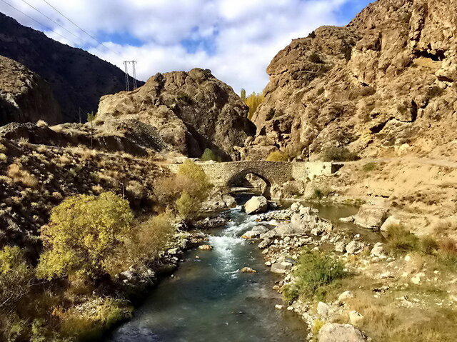 پل قاجاری منقل کبابپزی شده پل قاجاری منقل کبابپزی شده