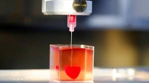 چاپ ۳ بعدی قلب در ابعاد واقعی با مواد شبه بافت قلب