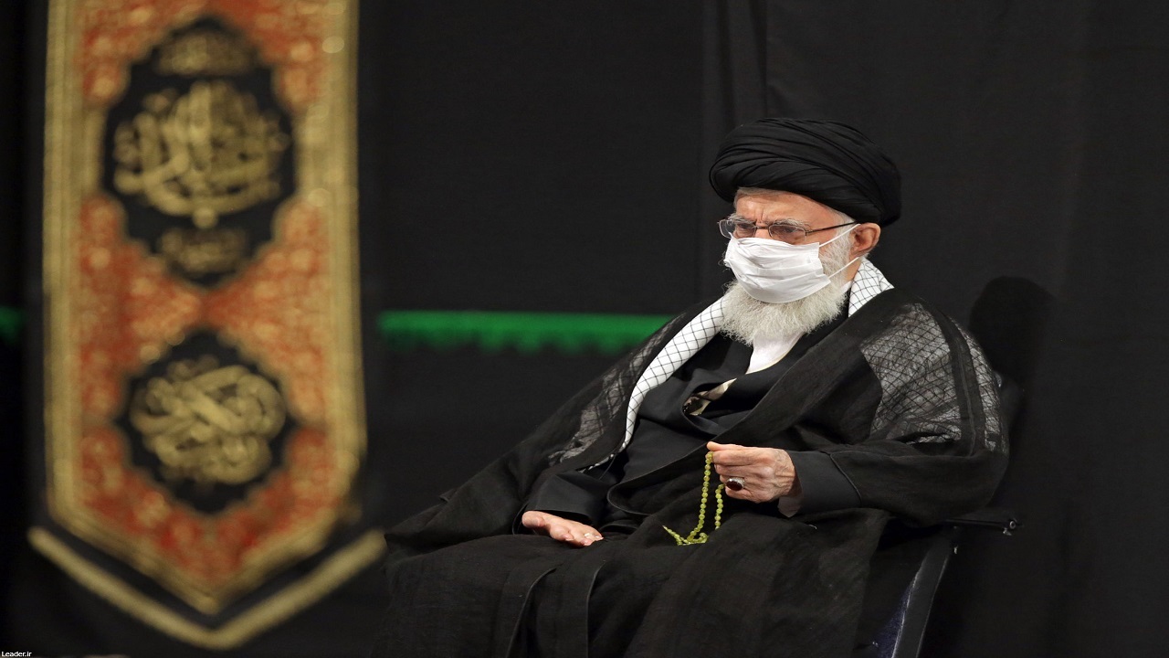 برنامه عزاداری ایام محرم در حسینیه امام خمینی (ره) با حضور رهبر انقلاب