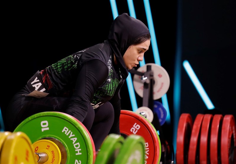 مدال‌آوری دختر وزنه‌بردار ایران در قهرمانی آسیا