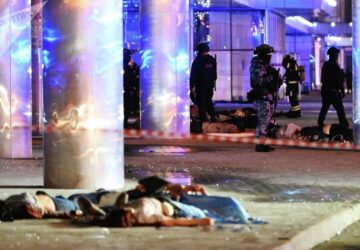 تصاویر حمله تروریستی به مسکو