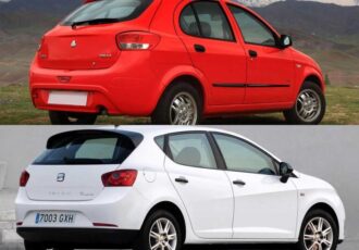 تیبا از روی این خودرو ساخته شده‌است/ عکس