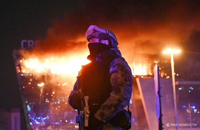 ۴۰ کشته و بیش از ۱۰۰ زخمی در حمله تروریستی در نزدیکی مسکو