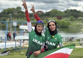 تاریخ سازی دختران قایقرانی ایران/ سهمیه المپیک برای اولین بار