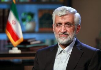 حاشیه سازی پوستر تبلیغاتی سعید جلیلی