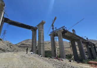 آغاز احداث مسیر جایگزین پل B۱ کرج
