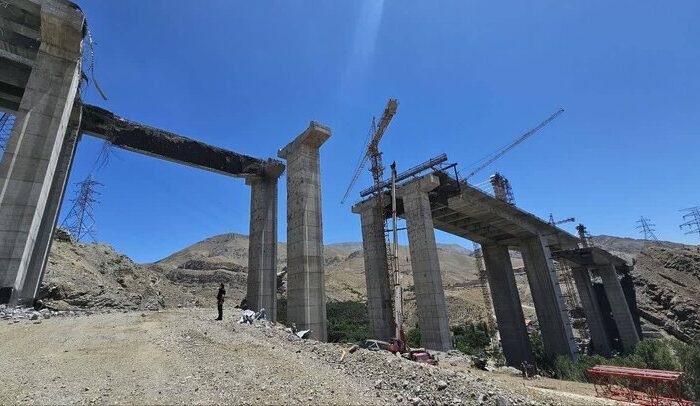آغاز احداث مسیر جایگزین پل B۱ کرج